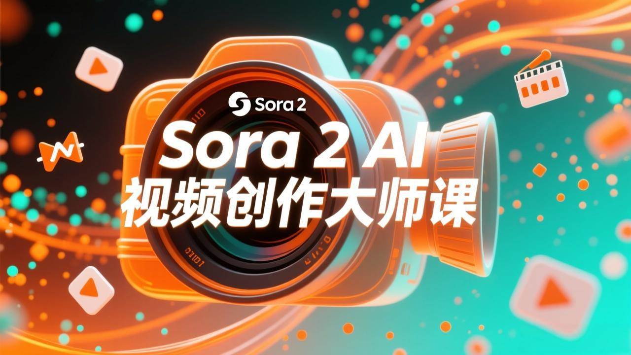 (17081期)如何利用Sora 2创建流行AI人工智能视频大师班教程:掌握创作全流程,产出百万播放内容-K6源码网