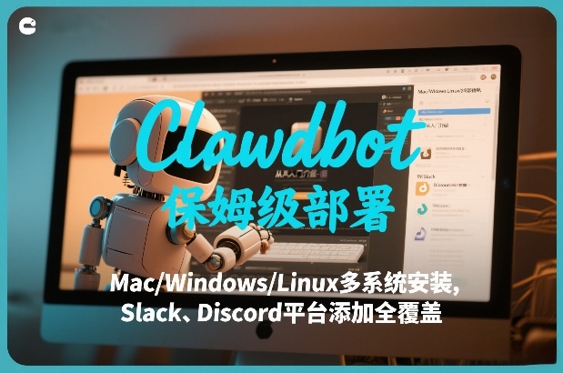 Clawdbot保姆级部署,从入门介绍、Mac/Windows/Linux多系统安装,到Slack、Discord平台添加全覆盖-K6源码网