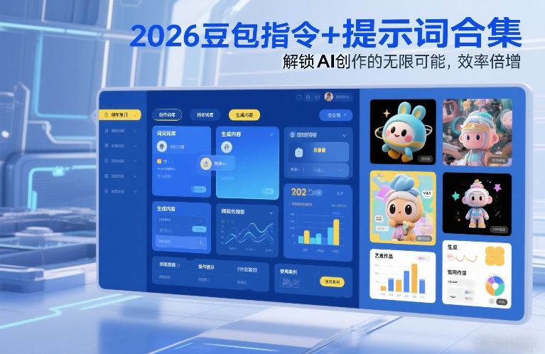 2026豆包指令+提示词合集,解锁AI创作的无限可能,效率倍增-K6源码网