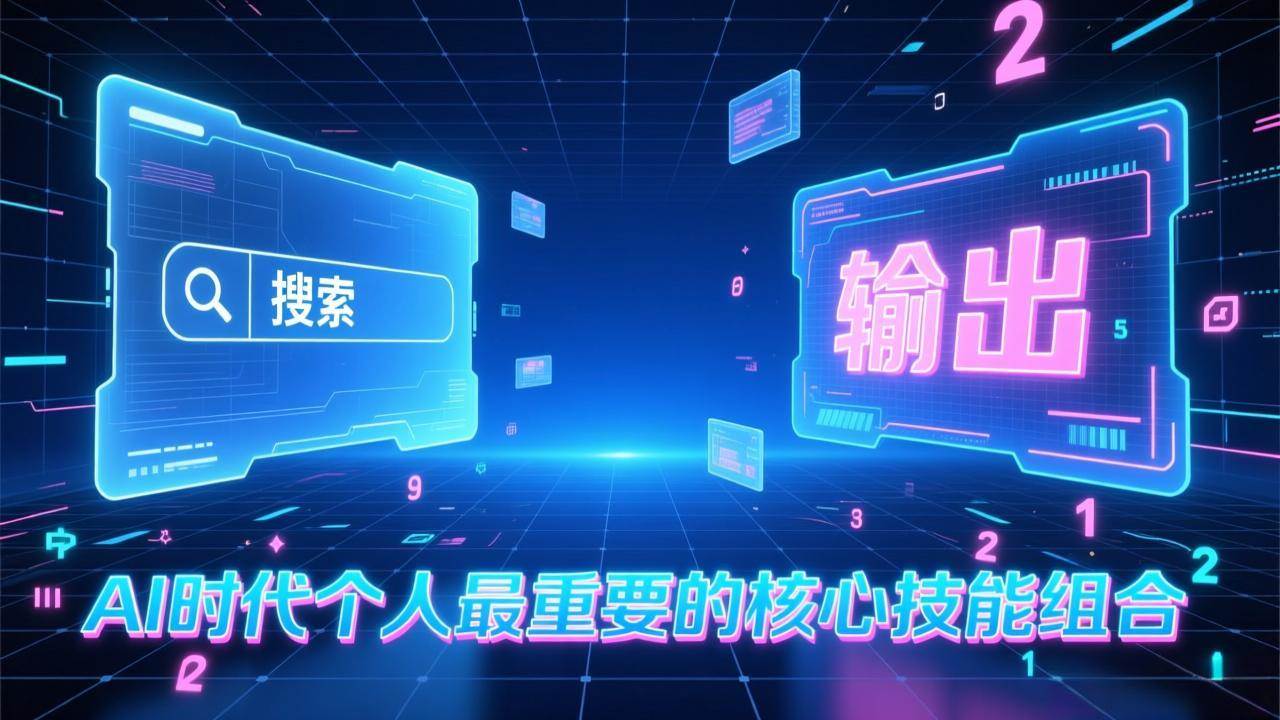 (17074期)付费文章:AI时代个人最重要的核心技能组合:“输出能力”和“搜索能力”-K6源码网