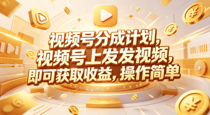 视频号分成计划,599元众筹的Red团队课程,视频号上发发视频,即可获取收益,操作简单-K6源码网